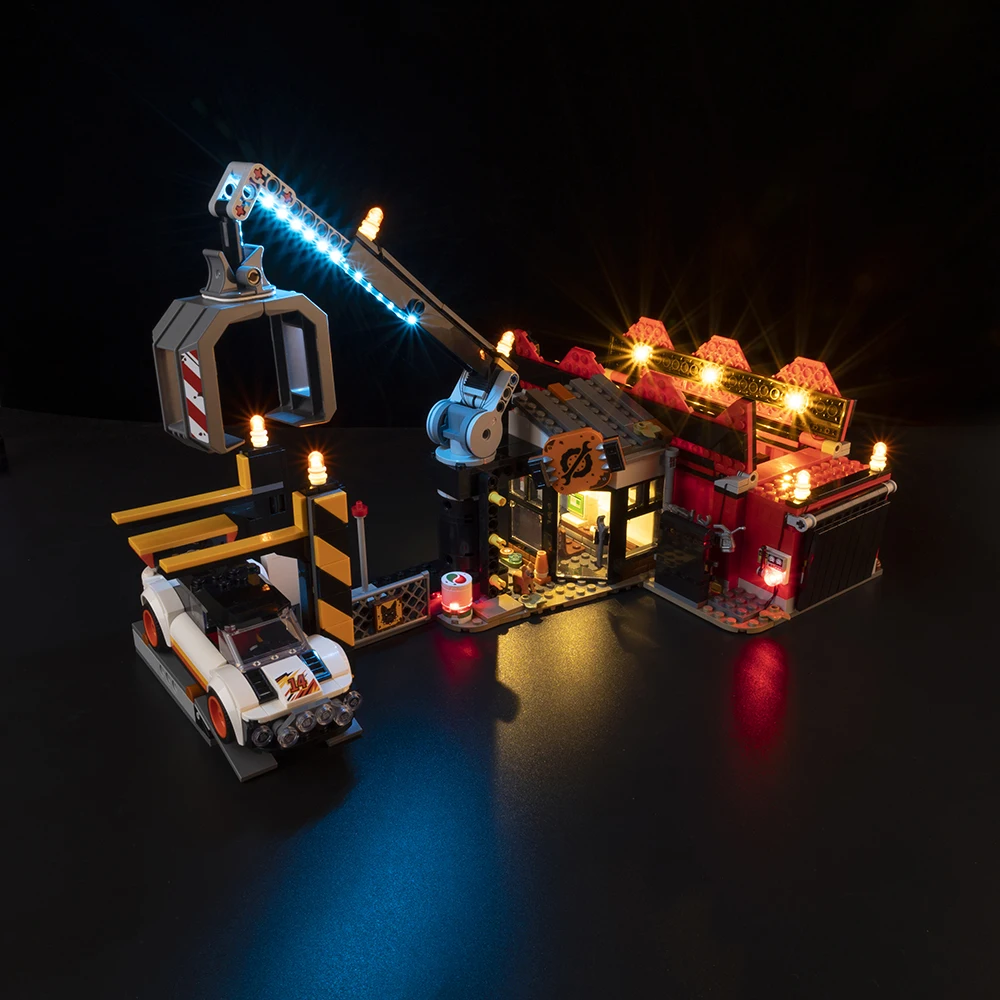 

Lighting Set For LEGO Scrapyard Not Include Building Block (Only Led Light Kit)
