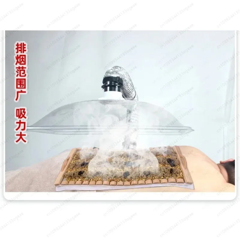 غطاء دخان الكى الساخن نظام عادم الدخان الكبير غطاء التدخين أنبوب الخيزران العالمي لتنقية الدخان #5