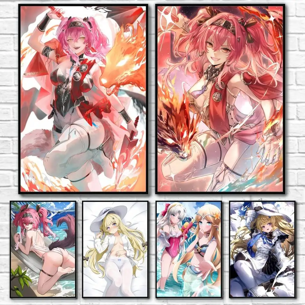 

Lupa Phoebe Wuthering Poster Home Living Bed Room Bar Hallway Sticky Wall Art Printing Waterproof Aesthetic Decor