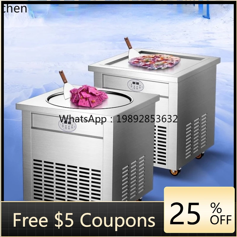 

ABB Thick-cut Fried Yogurt Machine Commercial Fried Ice Machine Fully Automatic Yogurt Block