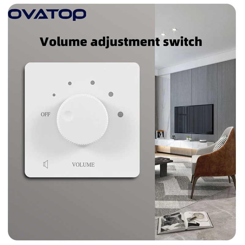 

Потолочные колонки, переключатель регулировки громкости, регулирует настенный фиксированный, 50 Вт, мощные звуковые контроллеры, домашняя музыкальная аудиосистема