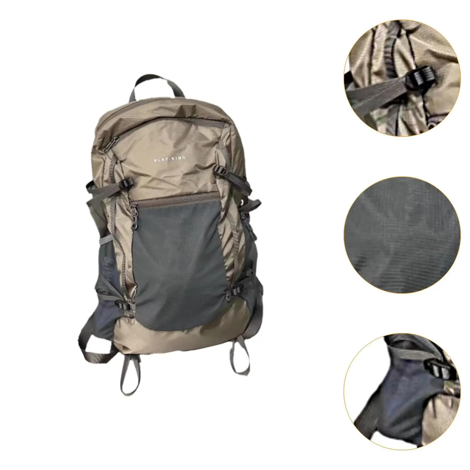 Hiking Backpack Travel Daypack Multifunctional Men Women Adjustable Strap