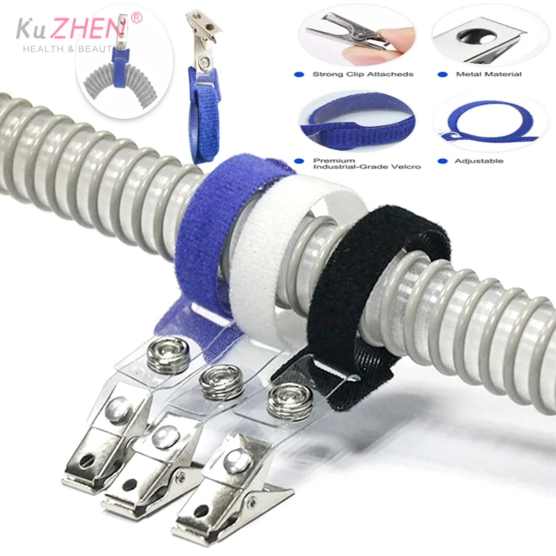 

1 шт. CPAP держатель шланга зажим держатель кислородной трубки фиксирующий ремень зажим антиобмотка вентилятор кронштейн трубопровода зажим для шланга