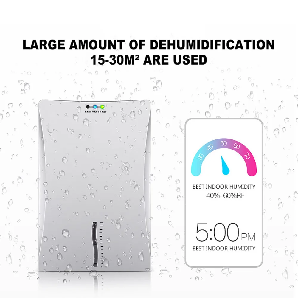 Dehumidifier household mute dehumidifier basement dehumidifier moisture absorber dryer