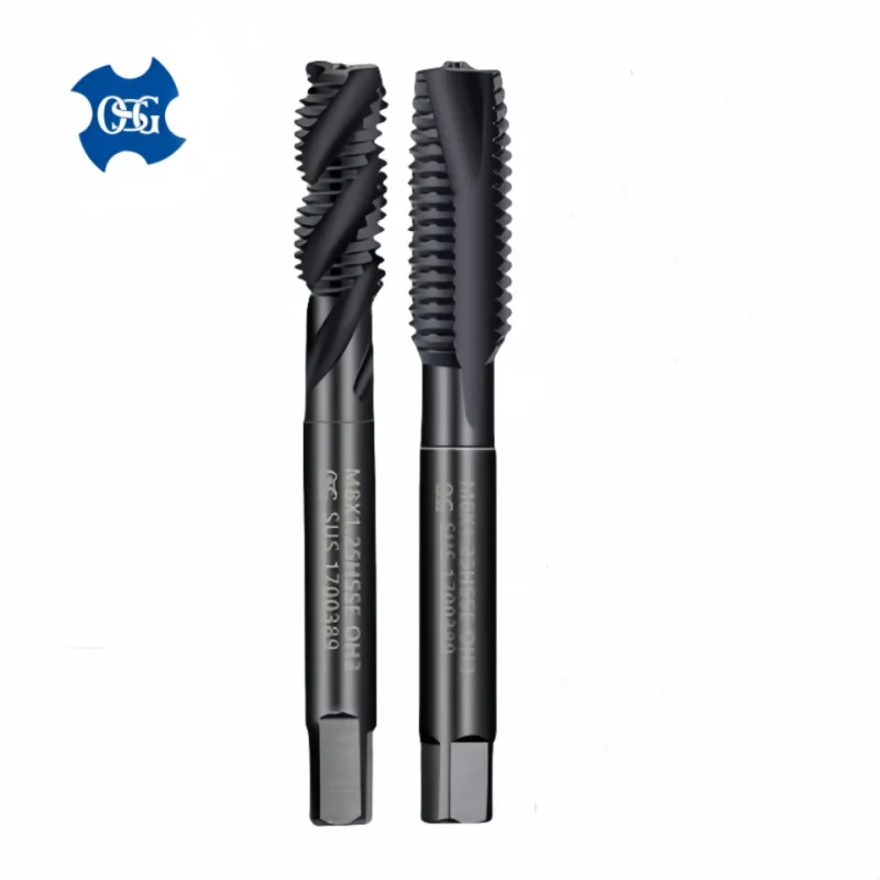 1PCS Japan OSG HSSE INOX American Spiral Fluted Taps UNC UNF 1-64 2-56 3-48 4-40 8-32 3I16 10-24 1I4 5I16 steel blind hole tap