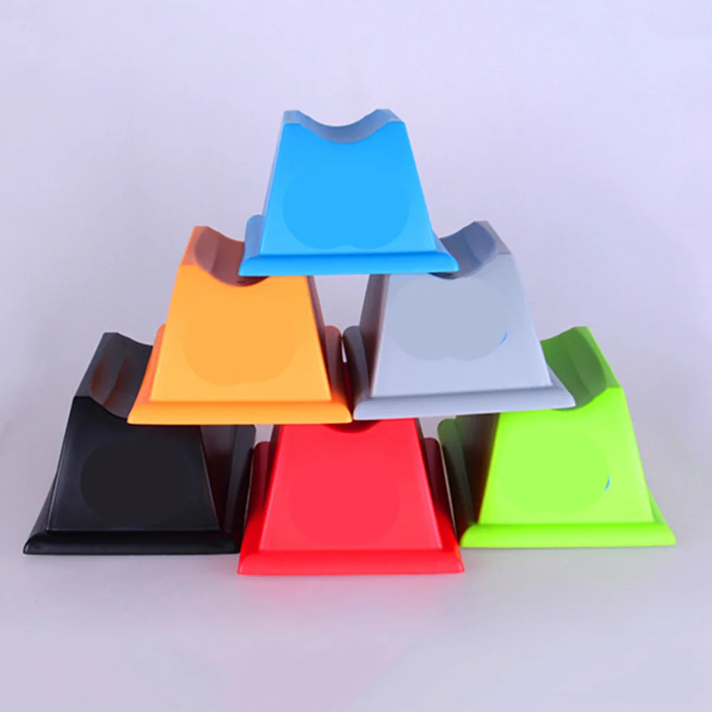 

Bike Front Wheel Riser Block Orange ABS Material Stable Support Non-Slip for Indoor Cycling Riser Block Stabilize