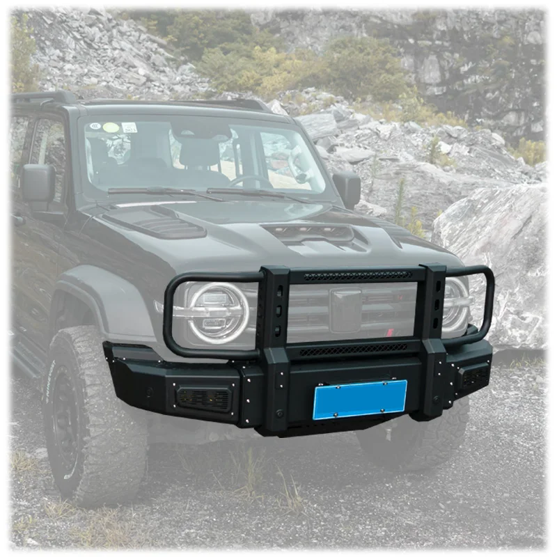 

High Quality Steel Welded Front Bumper for Tank 300 Auto Body Accessory Aluminum Body Kit Spare Part for GWM