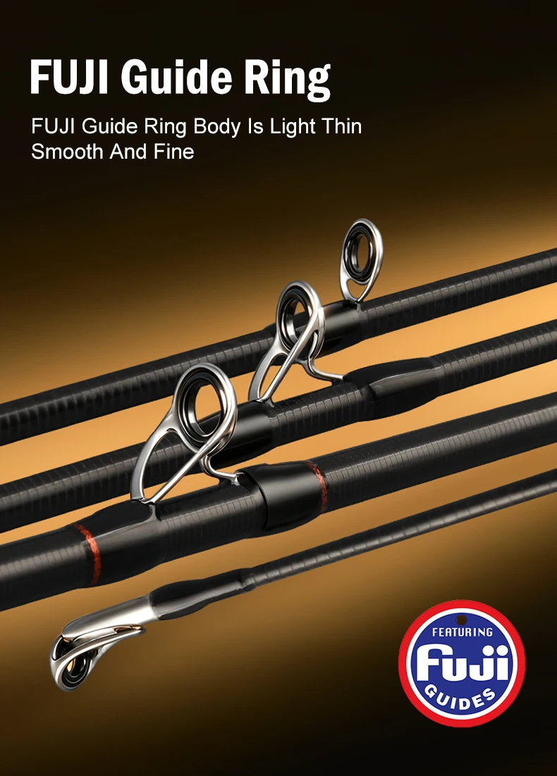 LEYDUN OUTLANDER S1 Angelrute T1100G Carbon-Gewebe 604L ML M MH Spinn- und Castingrute FUJI-Führungsring Baitcasting-Ruten – Detail 4