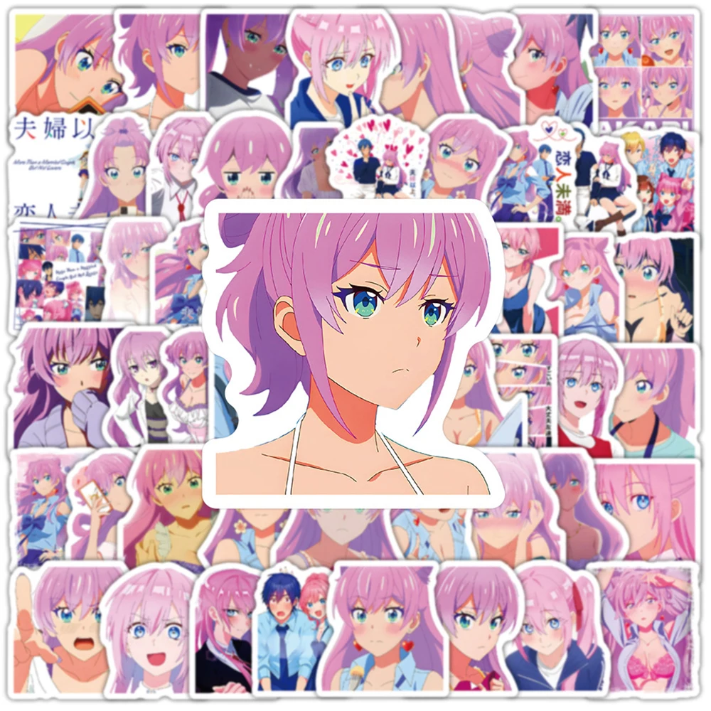 10/30/50/100pcs More Than a Married Couple But Not Lovers Stickers Akari Jirou Anime Sticker Scrapbooking Wall Laptop Decoration