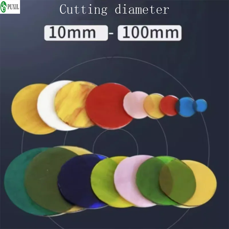 Manual Round Hole Cutter High Precise Lens Glass Cutting Machine Practical Diameter 10-100MM Round Glass Cutting Tool