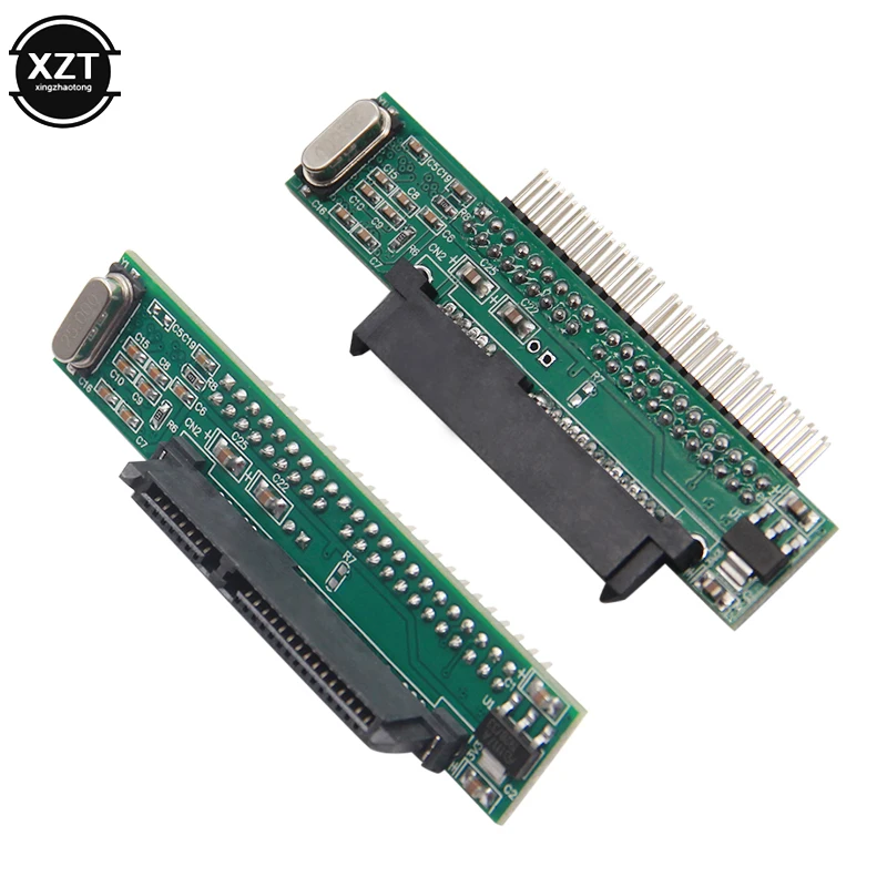 2.5-inch Laptop SATA to IDE 44-pin Hard Disk Adapter Card Parallel Port to Serial Port Adapter Board SATA to IDE-MAC004A 90/180°