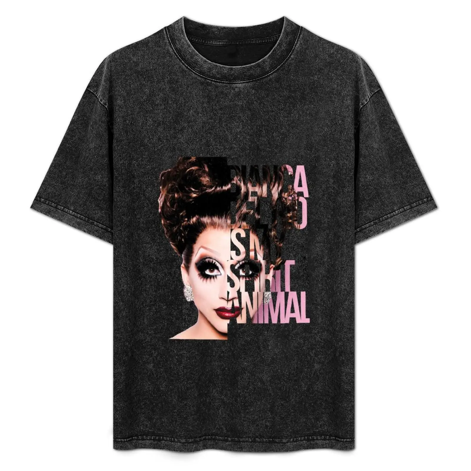 

Bianca del Rio is my animal spirit T-Shirt Basic Plain Tee for Spring and Summer