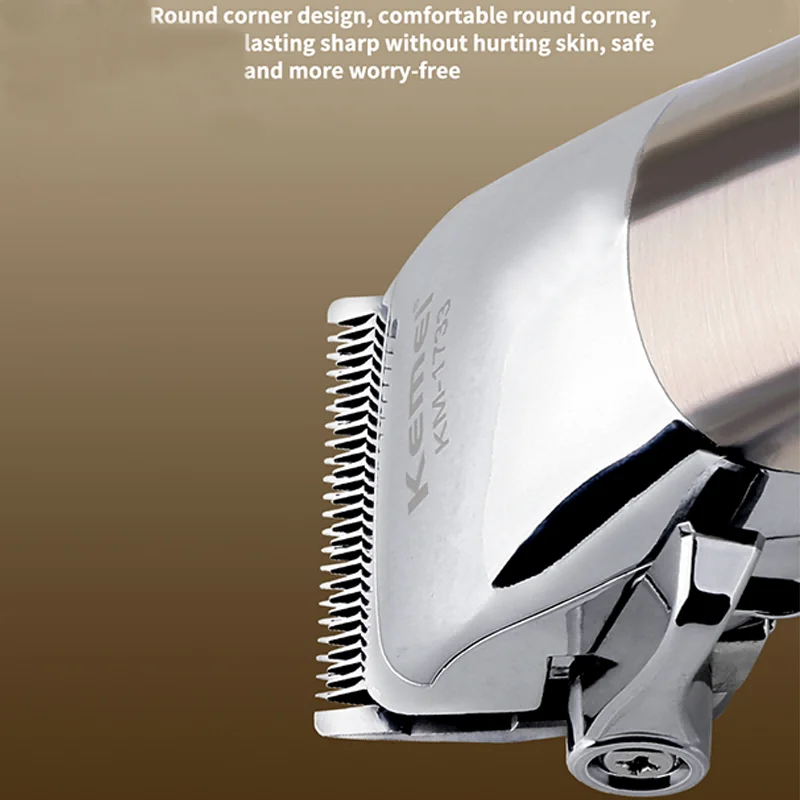 Kemei 1733 professional Waterproof combo kit Hair Clipper Rechargeable Beard Hair Trimmer For Men Electric Haircut Machine Kit