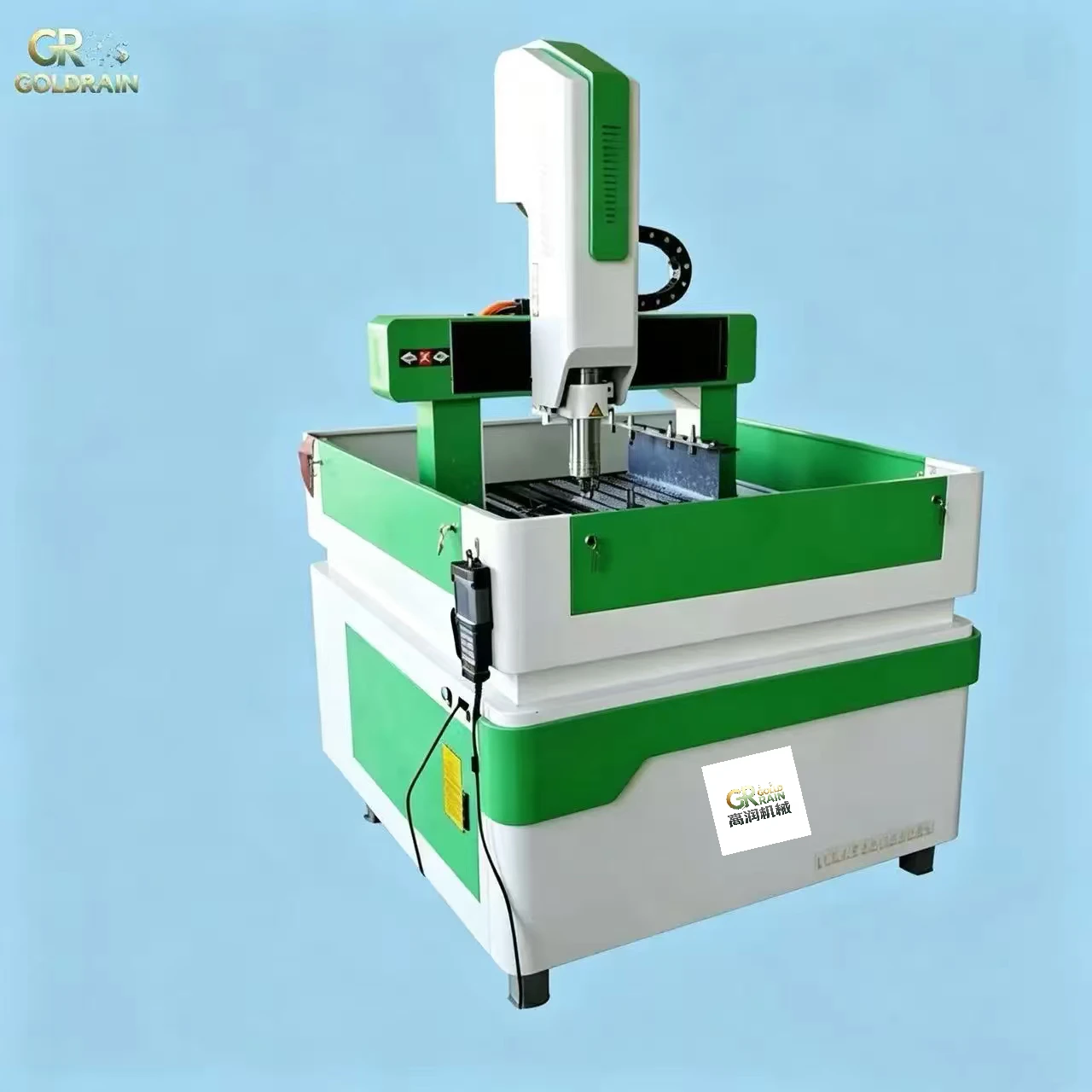 Mini Small Metal Mold Milling 3-Axis CNC Router 6060 Cast Iron Machine Mach3/DSP for Aluminum Steel Wood Stone Eco-Friendly
