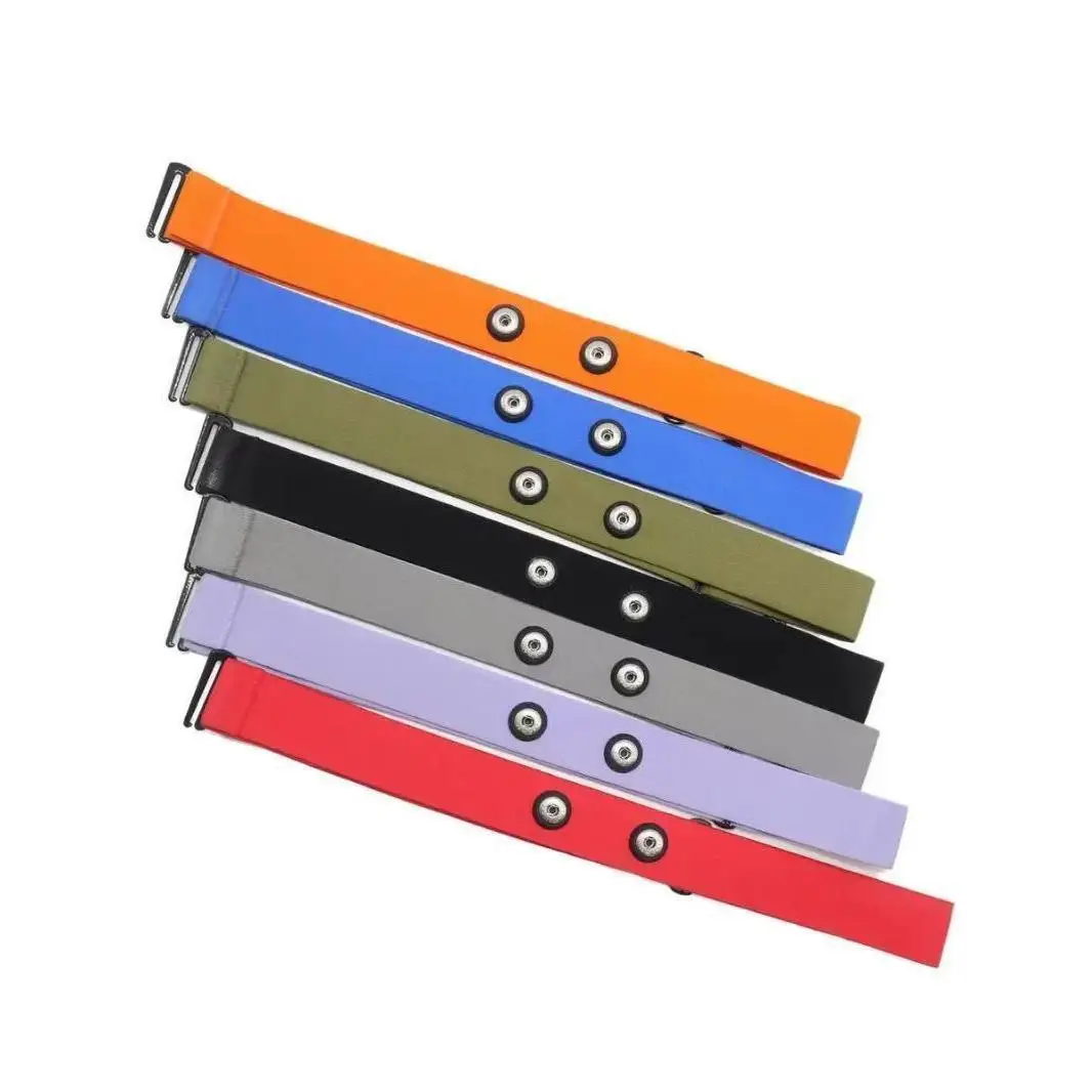 5/10pcs Heart Rate Monitor Replacement Strap Compatible With Polar H7 H9 H10 Coospo Wahoo Tick Garmin Magene Sensor Band Belt