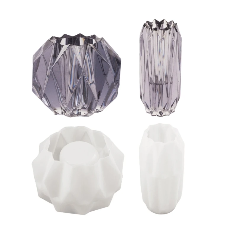 

Multipurpose Elegant Shaped Flower Vase Sturdy Silicone Mold for Stylish Home Decoration Easy to Use Craft Tool