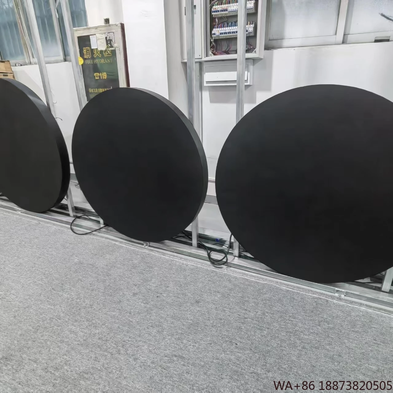 LED 디스플레이 맞춤형 P2.5 원형 스크린 |   창의적인 광고 및 인테리어 장식을 위한 고해상도 원형 패널