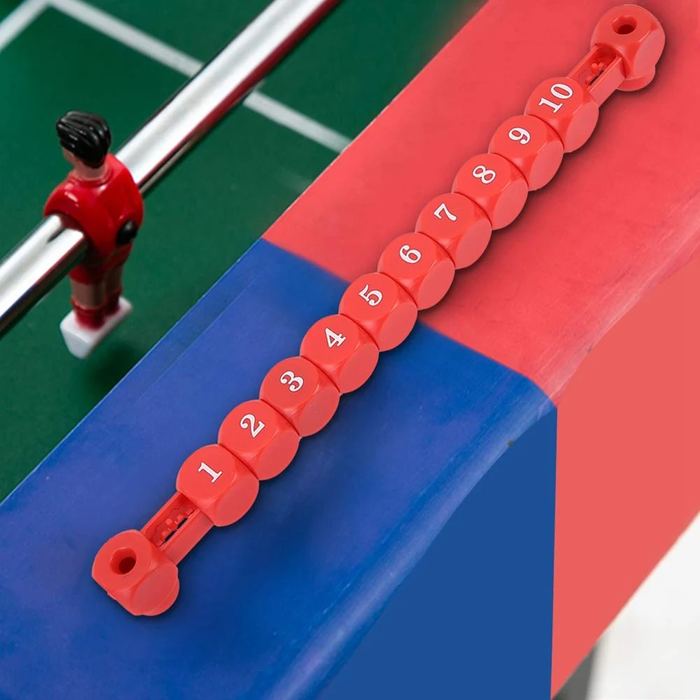 4Pcs Table Football Counter Hockey Scoring Units Counters Checkered Scorer Football Scoreboard Accessory For Ball Game