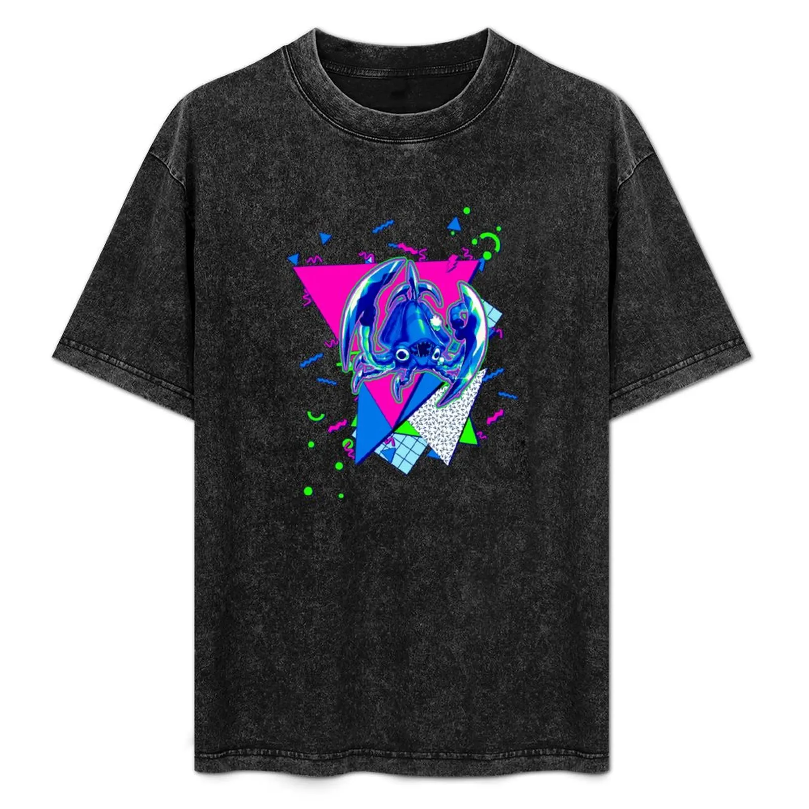 

Frightfur Kraken *90s graphic design* T-Shirt tees basketball graphic tees quick drying summer top black t shirts for men