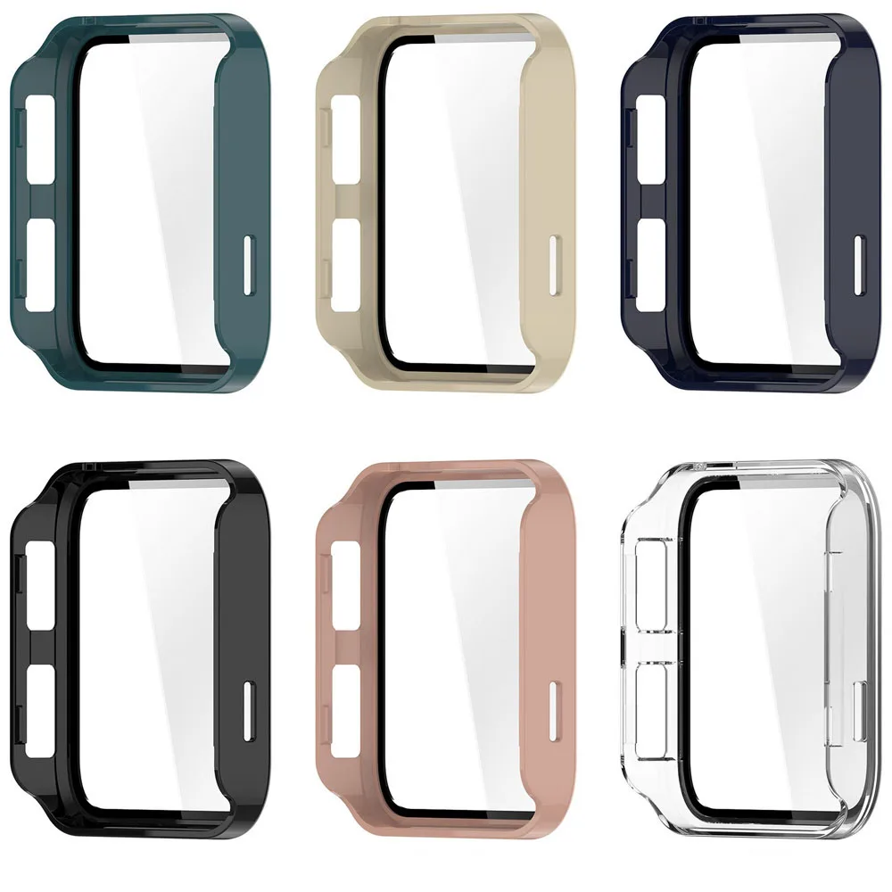 Boîtier de montre housse de protection pour montre intelligente Garmin Venu x1 cadre PC dur + Film de couverture en verre étuis accessoires de coque