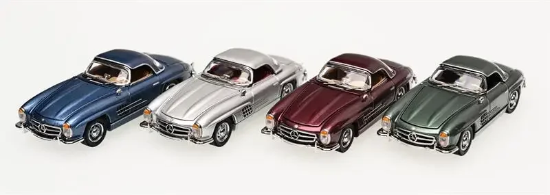 GFCC 1:64 1960 MB 300SL Roaddster Diecast Model Car