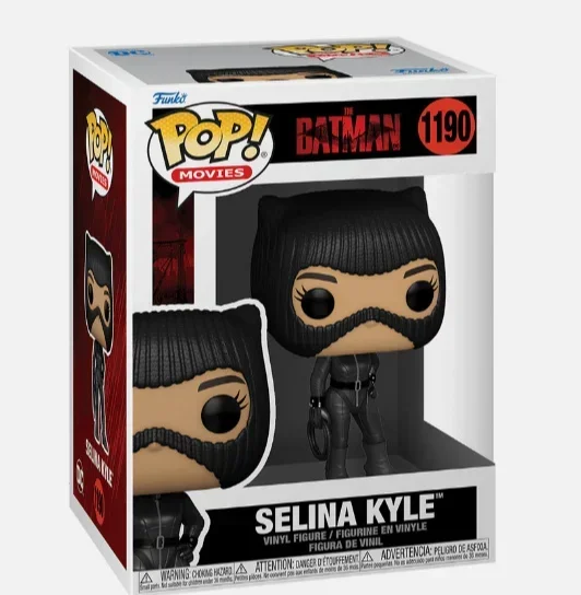 FUNKO POP MOVIES Batman SELINA KYLE 1190# PVC Vinyl Figure Collectible Model Toys DC Hero Limited Edition CHASE Party Gift Toy