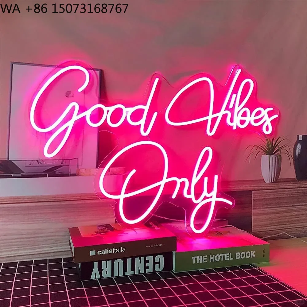 Custom Indoor/Outdoor 3D ACrylic Neon LED Flex Strip for Office Building Decorations Bars Shops Weddings-DC Power Supply