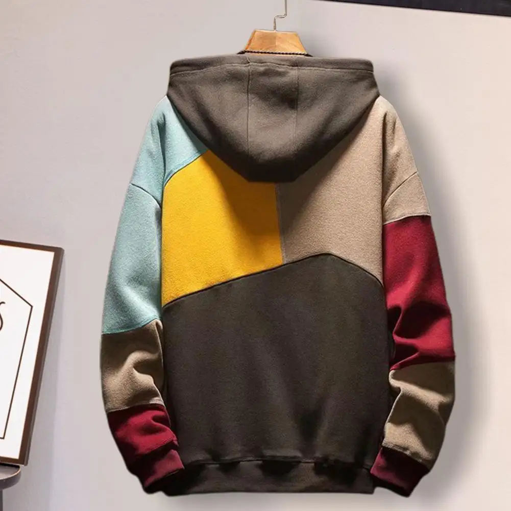 2023 NEW Men's spring Cashmere Thickened Warm hoodies Men's Casual O Neck Sweatshirt Solid Color Top Underlay Loose Clothing