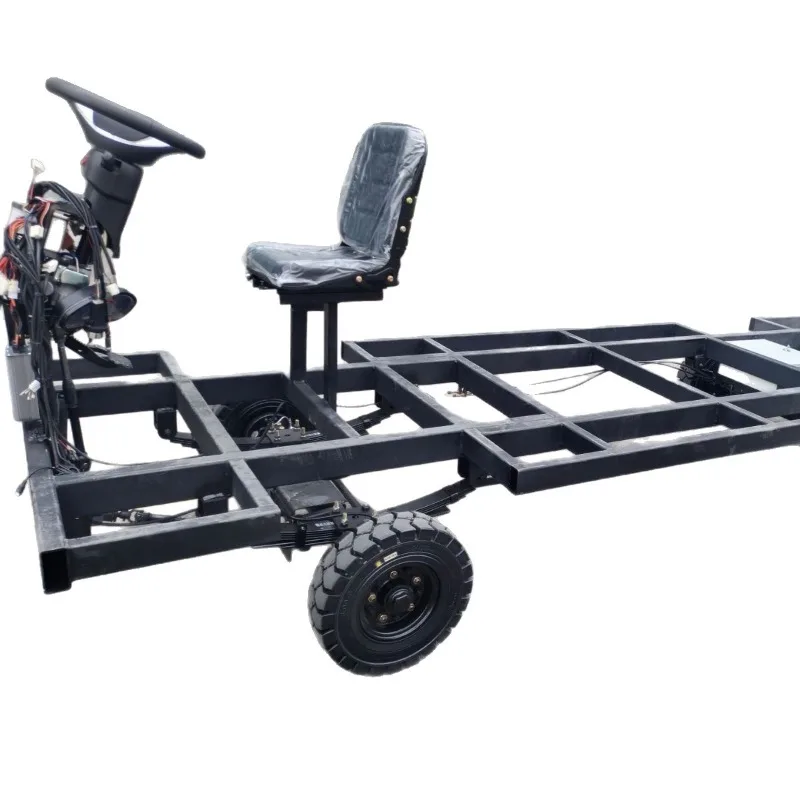 Parade float chassis chassis frame assembly