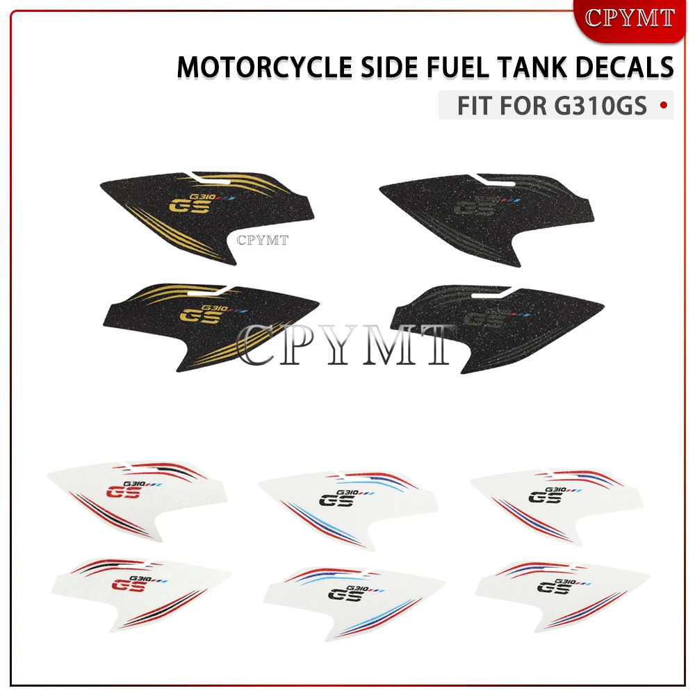 

Fit for G310GS G310Gs g 310 Gs Frosted Stickers Motorcycle Tank Pad Protector Decals Side Fuel Tank Decals
