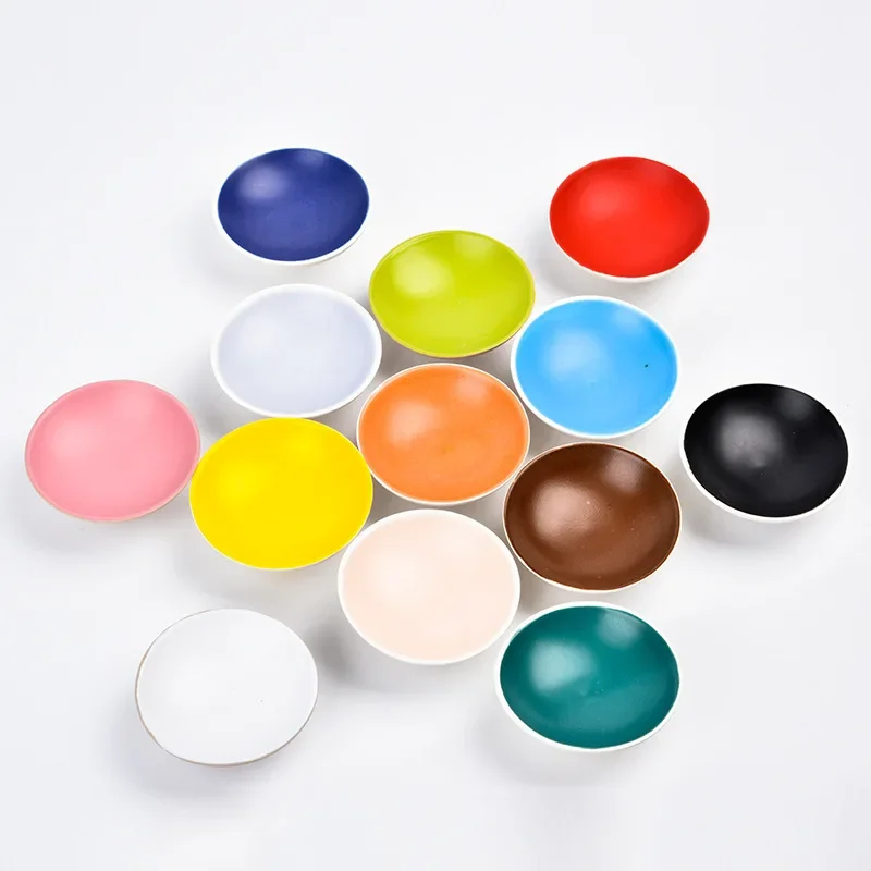 500g/pack of 13 Colors Matt Medium and High Temperature Glaze Ceramic Glaze Pink Sturdy High School Pottery Bar Special