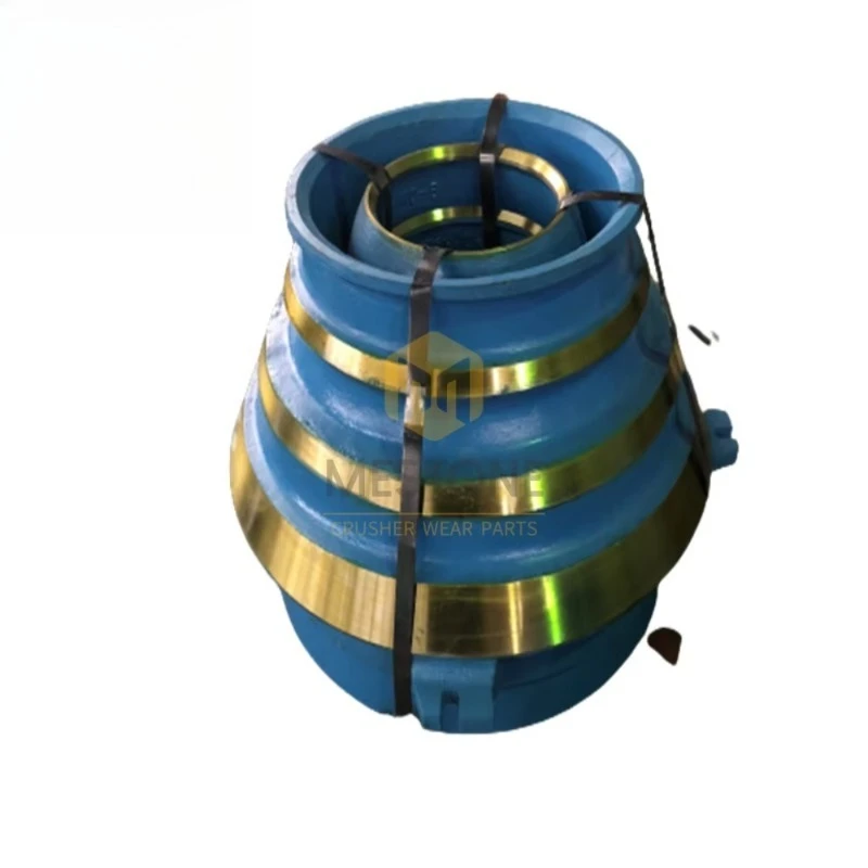 قطع غيار كسارة مخروطية CH440 CH660 من المصنع ملحقات بطانة وعاء من الصلب المنغنيز العالي للتعدين #2