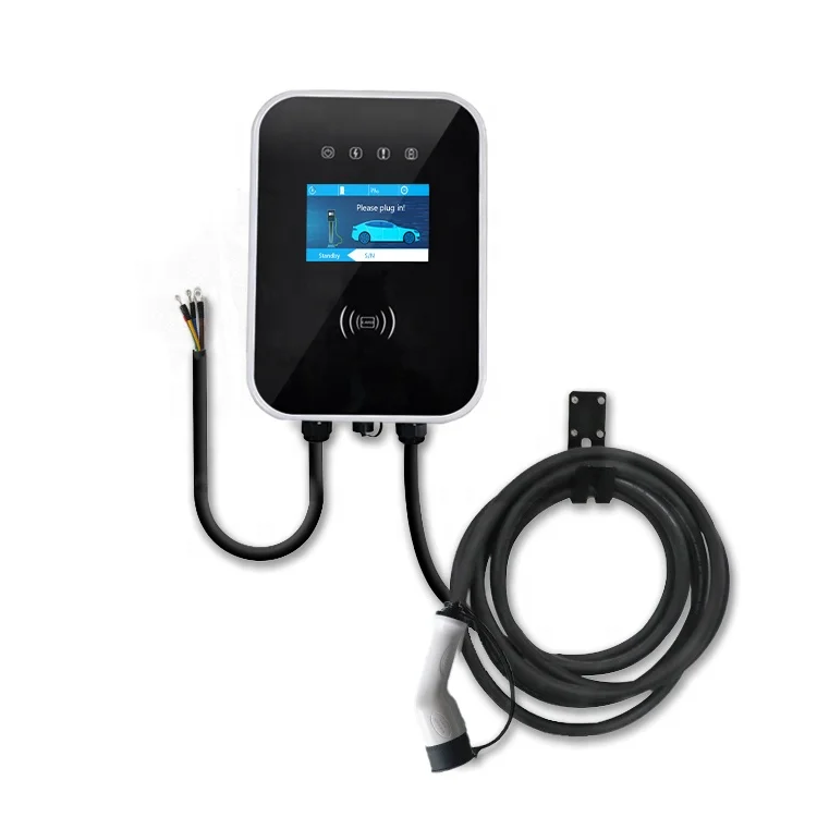 BC Wall-mounted Fast Ev Cars Charging Stations 7kw 11kw 22kw 16a 32a Wifi Type 2 Wallbox for Electric Vehicle Ev Charge