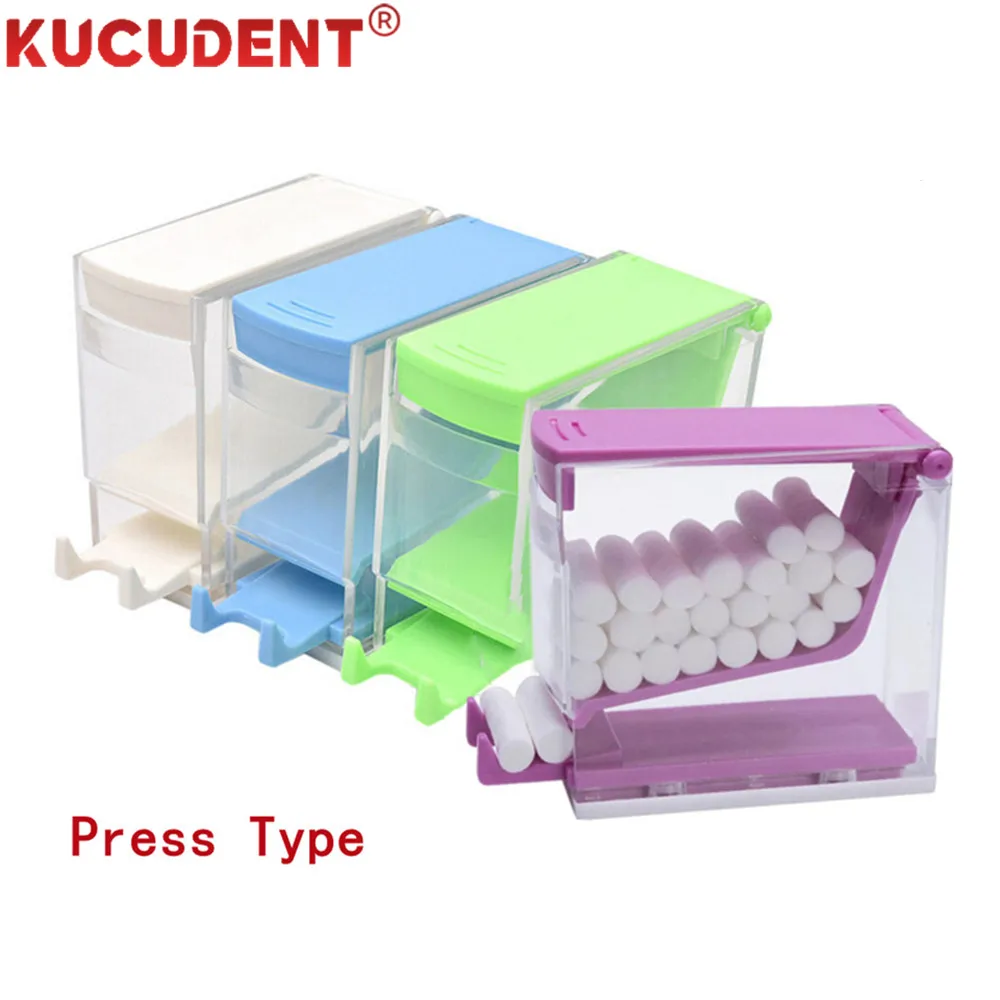 Tandheelkundige Katoenen Roldispenser Houder Druk Type Doos Tandarts Wattenstaafje Opbergdoos Case Organizer Tandheelkunde Kliniek Organizer Container