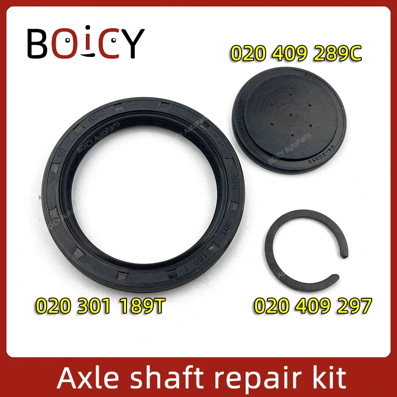 

BOICY Transmission Output Shaft Seal for VW Jetta Bora Beetle Golf Polo Rabbit A3 Octavia Leon 020301189T 020409289C 020409297