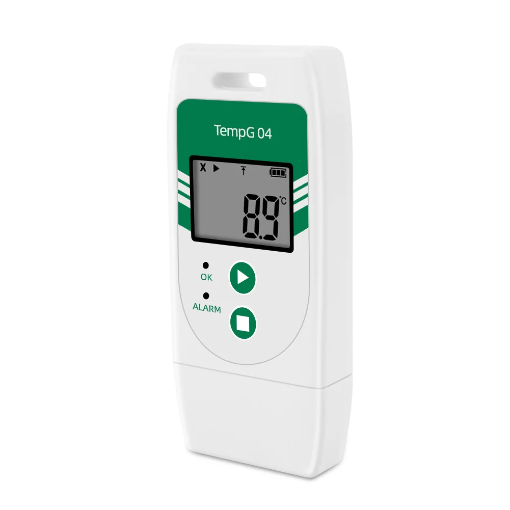 USB Temp & Humidity Data Logger Digital 32000 Point Capacity Temp Data Logger Recorder Over Temp Alarm Humiture Recording Meter