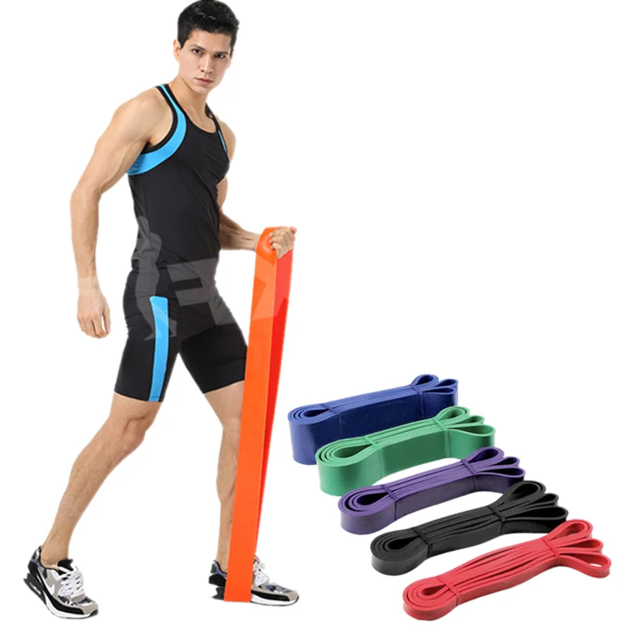 208cm Resistance Bands Elastic Fitness Rubber Resist Band For Home Gym Workout Expander Strength Trainning Equipment