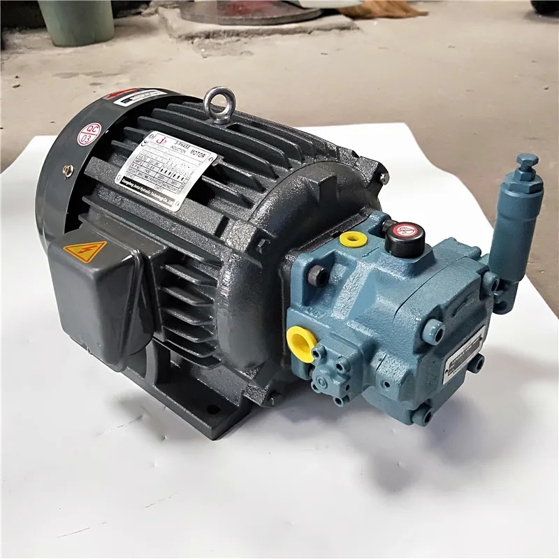 CHKJ-2025NEWUVC 모터 오일 펌프 UVC-1A-1A3-3.7-4-20 UVC-1A-2A3-22-4-6125D UVC-1A-1A3-22-4E-6002H 모터 결합 오일 펌프