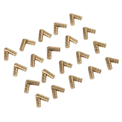 20pcs Invisible Concealed Barrel Hinges Pure Copper Brass Hinge Mount Jewelry Box Furniture Hardware Cabinet Cupboard 20*4mm