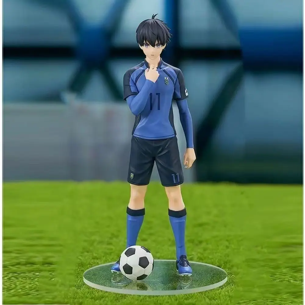 

Anime BlueLock Figure Model Iwasagi Ichiru Standing Posture Action Model PVC Toy Decorate Children Statue Gift