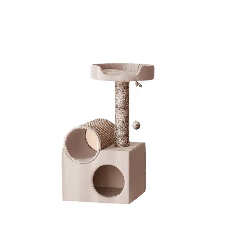 

Tunnel small cat climbing frame cat scratching board summer cat nest does not occupy an area of sisal wear-resistan
