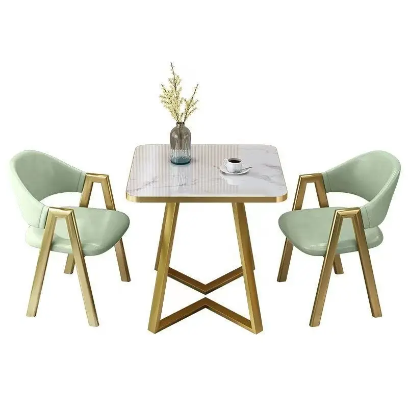 

Simple leisure small apartment reception negotiation tables and chairs, coffee balcony leisure tables and chairs