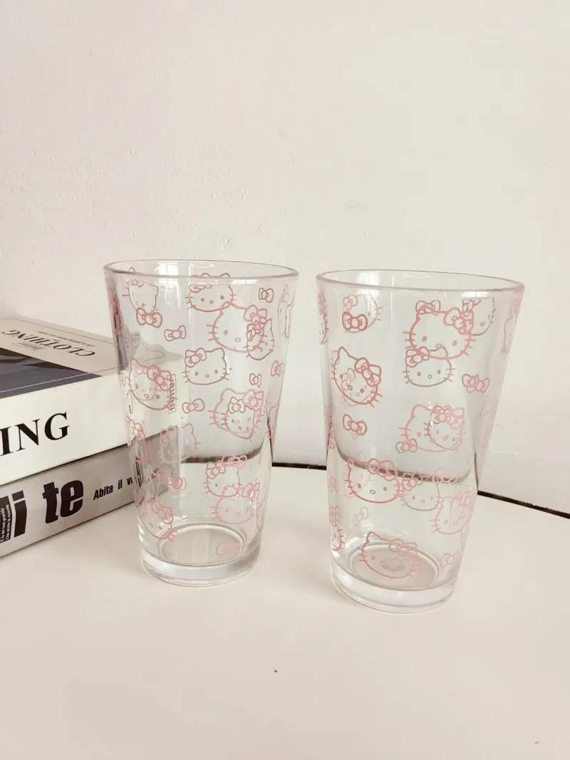 

Cute Hello Kitty Water Cup Kawaii Cartoon Anime Women Coffee Milk Decoration Tabletop Decoration Student Girl Gift Wholesale