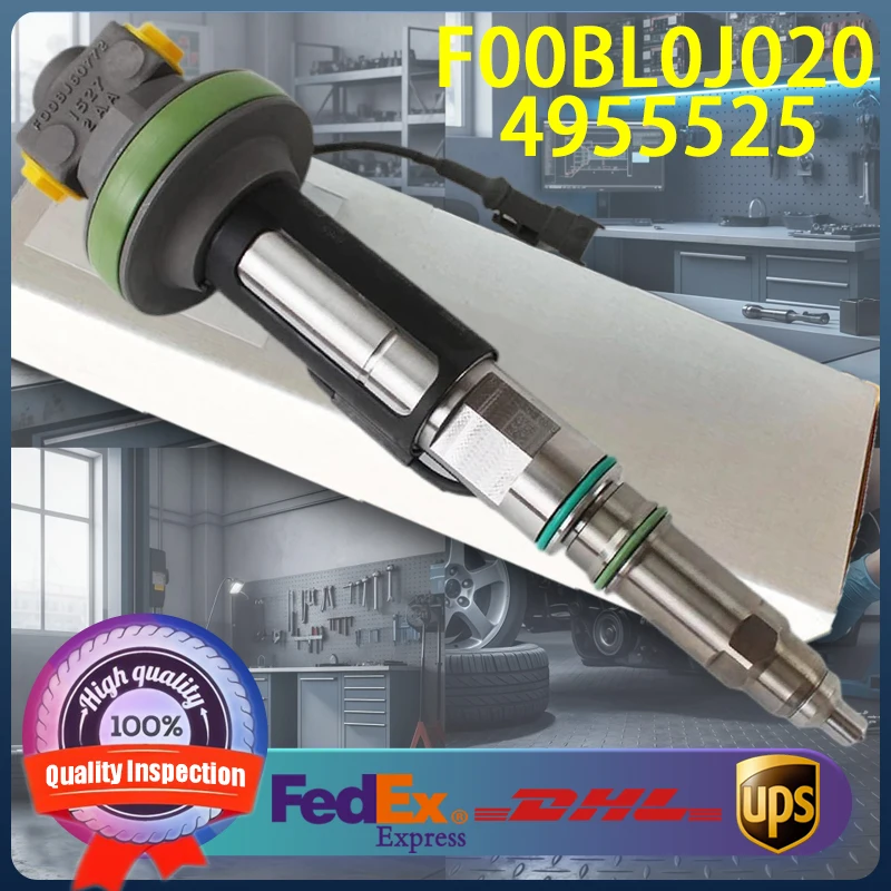 

4955525 High Quality Common Rail Diesel Fuel Injector F00BL0J020 for Cummins Engine QSK19 K19 K38