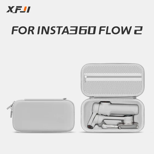 Imagen 1 del producto Para Insta 360 Flow 2 Pro/Flow 2 estabilizador organizador de almacenamiento de cardán portátil bolsa protectora de cardán de mano Estuche de transporte de viaje