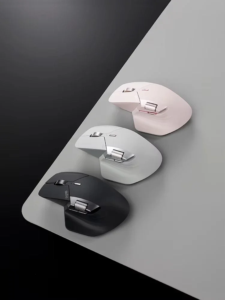 New RAPOO MT760 Mouse Bluetooth Wireless Tri Mode Ergonomics Mouse Gamer Accessory for Computer Pc Laptop Gaming Office for Gift