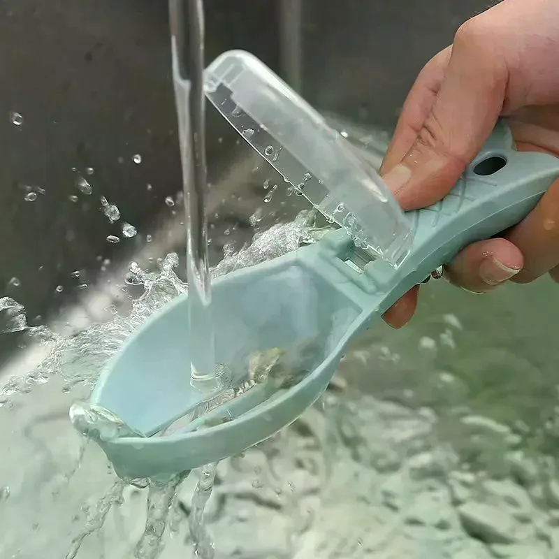 Household Scale Scraper With Lid, Fish Scale Scraper, Manual Descaling, Brushing Of Fishing Tools Kitchen