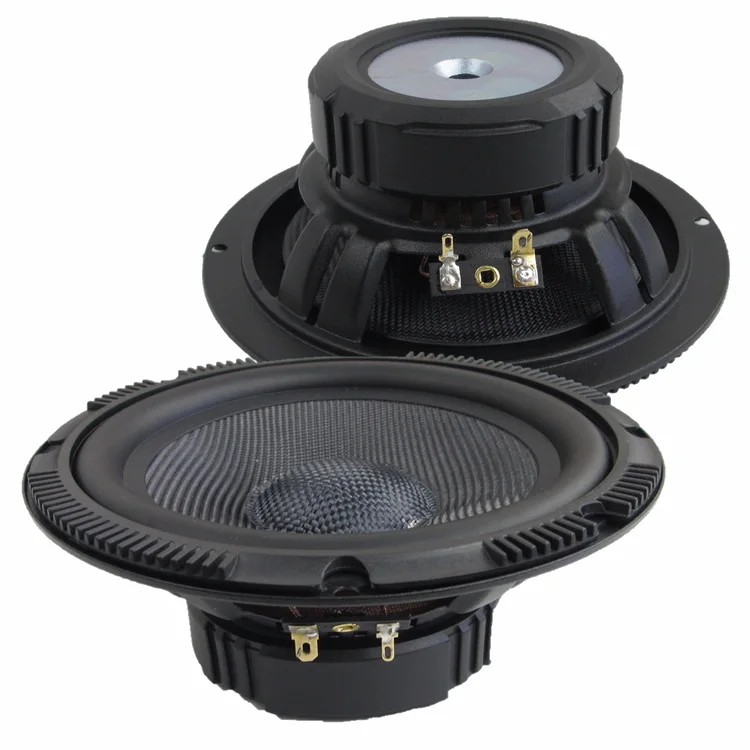 factory Supplier 6.5Inch 4 Ohm/8ohm RMS 30W Fiberglass 87db 82 Hz--10KHz 25-core Mid Bass Speaker for Car Door(1pcs speaker)