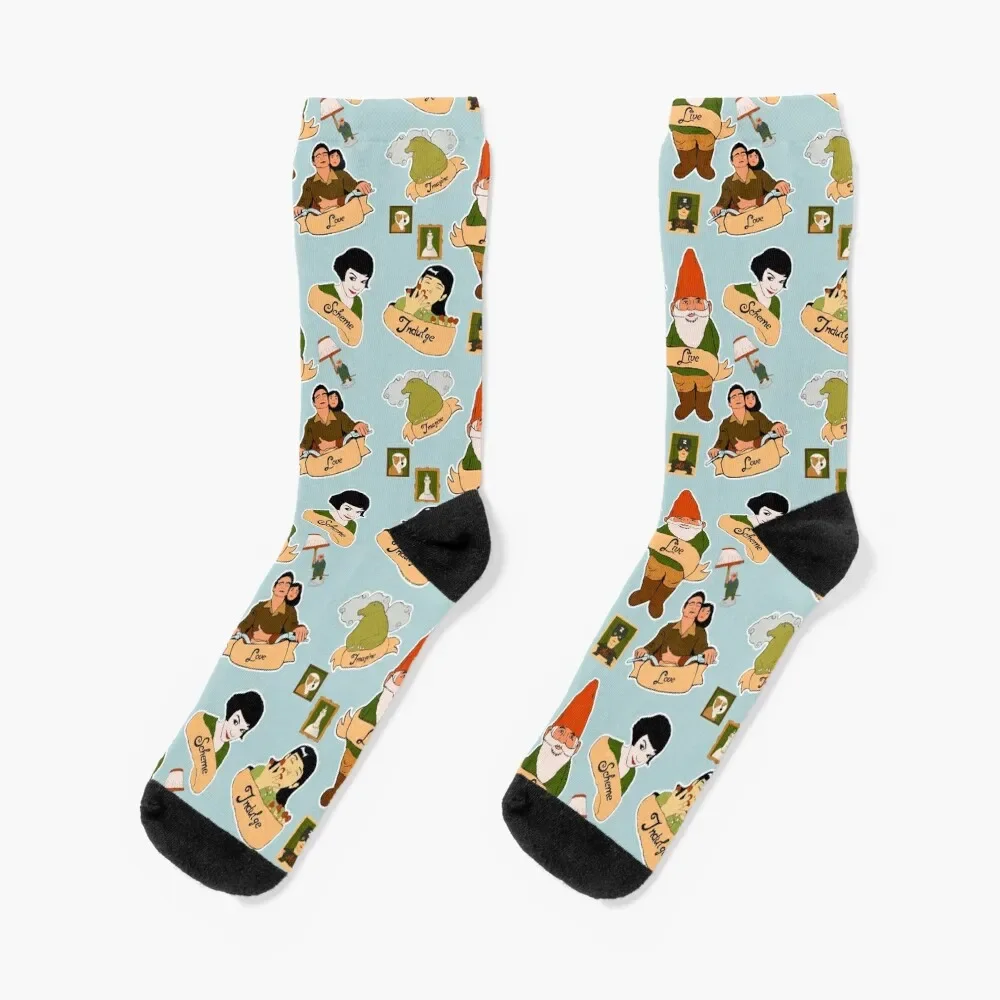 

Bits and Bobs: Amelie Socks christmass gift retro Socks Man Women's