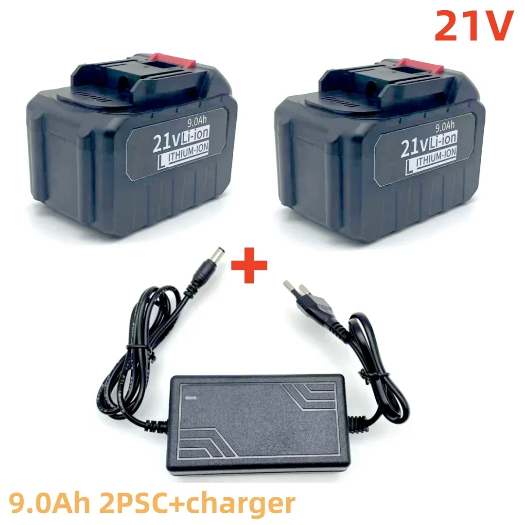 5S3P Makita 21V 18650 lithium battery,9.0Ah,suitable for electric tools such as Makita drills, chainsaws, and grinders.charger。